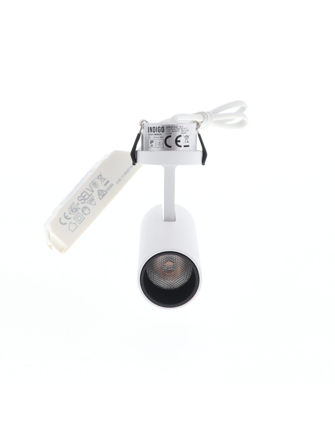 JOY RX 4,5W 3000K 375Lm 40° BLANC MAT