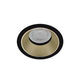 BALI R GU10 MAX10W PAR16 NOIR MAT - CHAMPAGNE