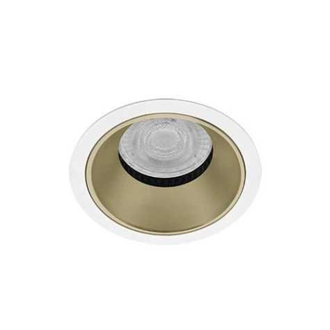 BALI R GU10 MAX10W PAR16 BLANC MAT - CHAMPAGNE