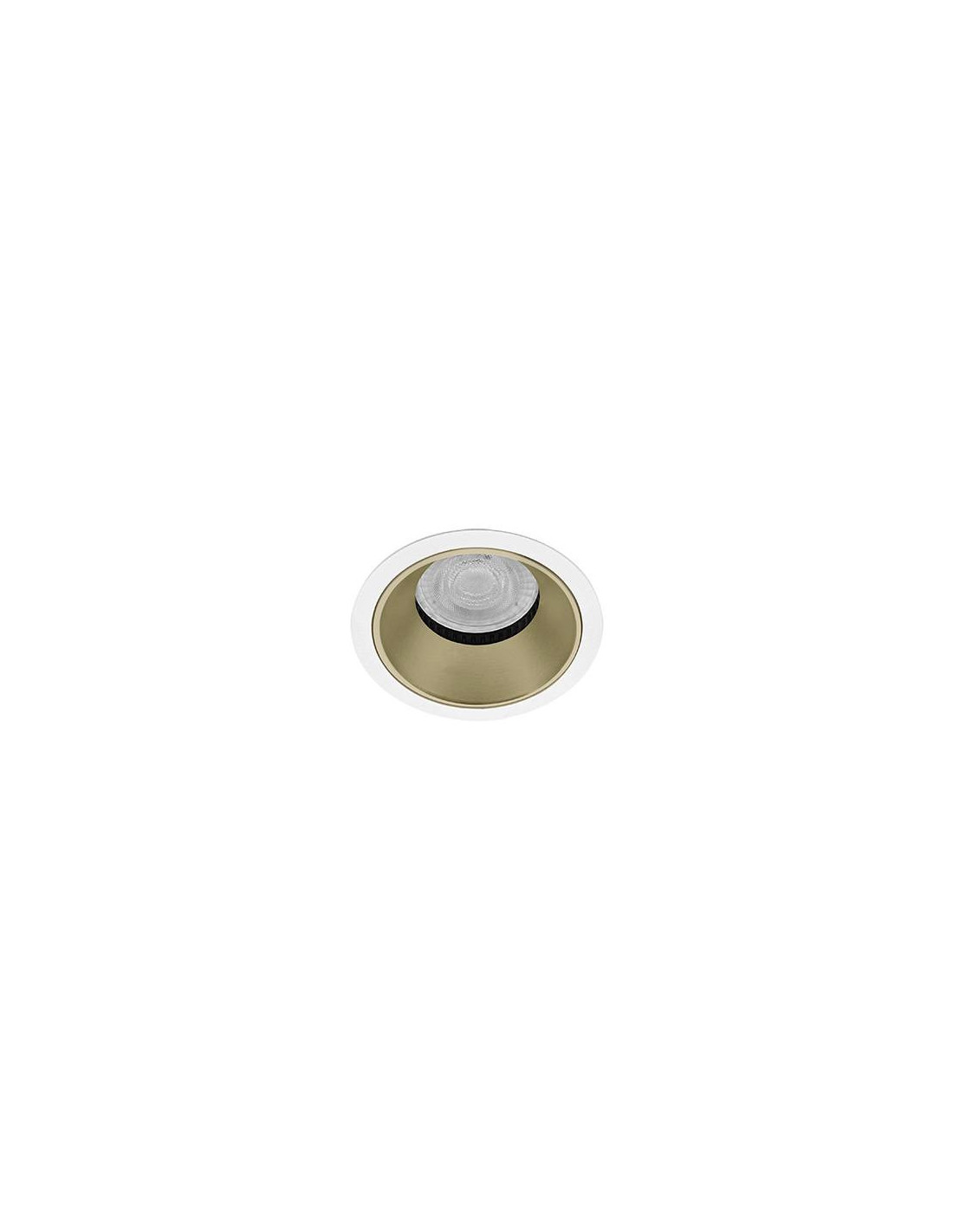BALI R GU10 MAX10W PAR16 BLANC MAT - CHAMPAGNE