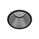 FIJI R GU10 MAX10W PAR16 NOIR MAT - ARGENT