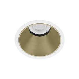 FIJI R GU10 MAX10W PAR16 BLANC MAT - CHAMPAGNE