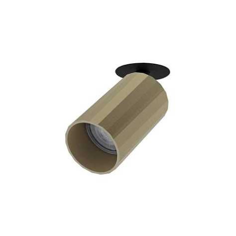 OKTO RX GU10 MAX10W PAR16 NOIR MAT - CHAMPAGNE