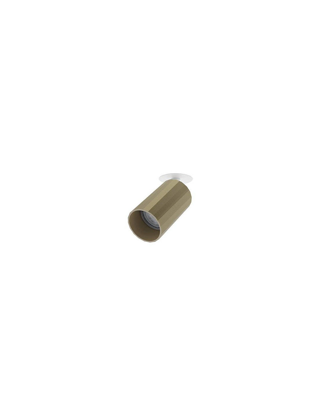 OKTO RX GU10 MAX10W PAR16 BLANC MAT - CHAMPAGNE