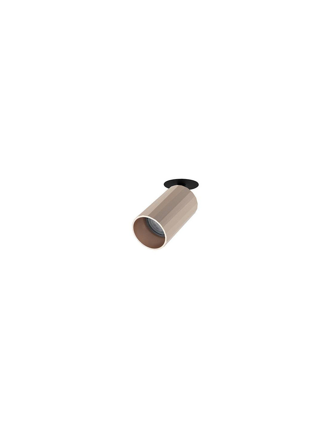 OKTO RX GU10 MAX10W PAR16 NOIR MAT - ROSE