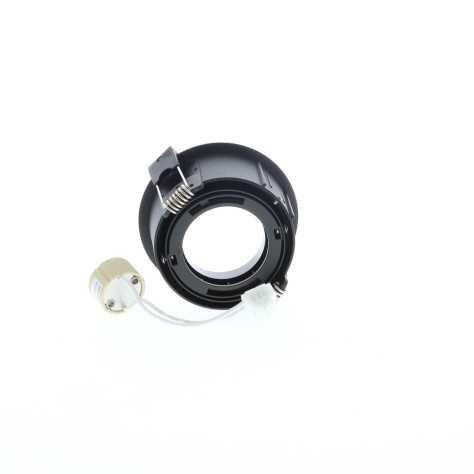 COMO RX GU10 MAX10W PAR16 NOIR MAT - ARGENT