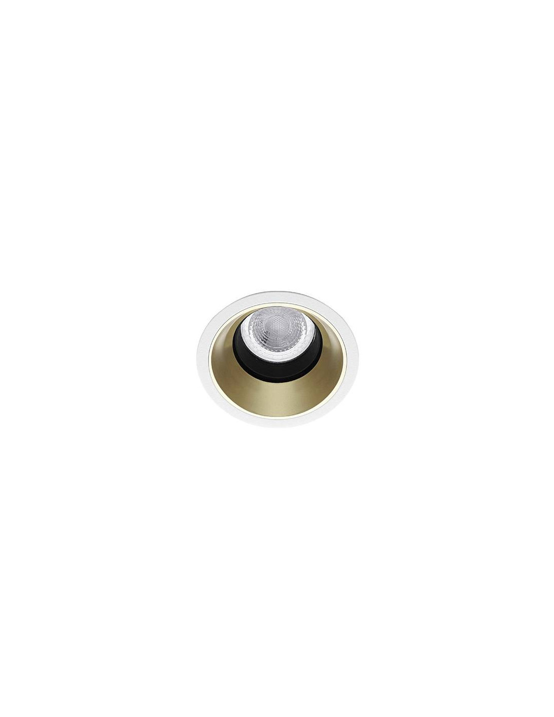 COMO RX GU10 MAX10W PAR16 BLANC MAT - CHAMPAGNE