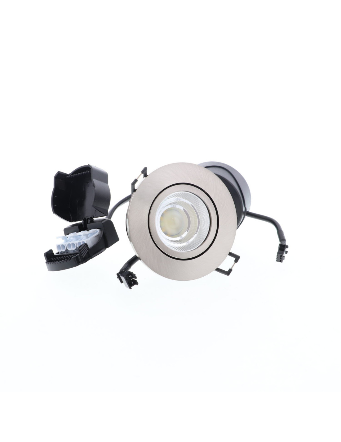 ALEX RDX 6W 700Lm 60° IP65 DIM NICKEL SATINE