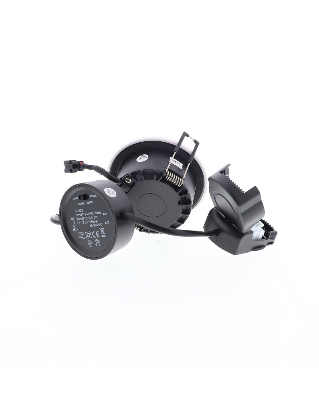 ALEX RDX 6W 700Lm 60° IP65 DIM BLANC MAT