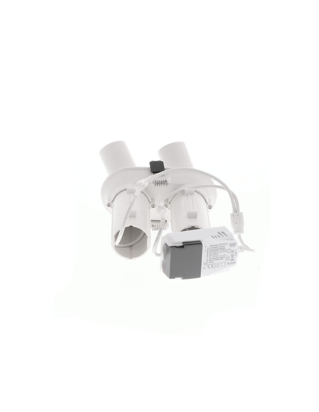 CLARA 2 RDX 2x3W 2x670Lm 3000K 36° DIM BLANC MAT