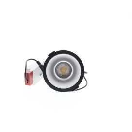 LYON 1 R 15W 1920Lm 4000K 60° IP44 NOIR MAT - ARGENT 2