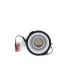 LYON 1 R 15W 1920Lm 4000K 60° IP44 NOIR MAT - ARGENT