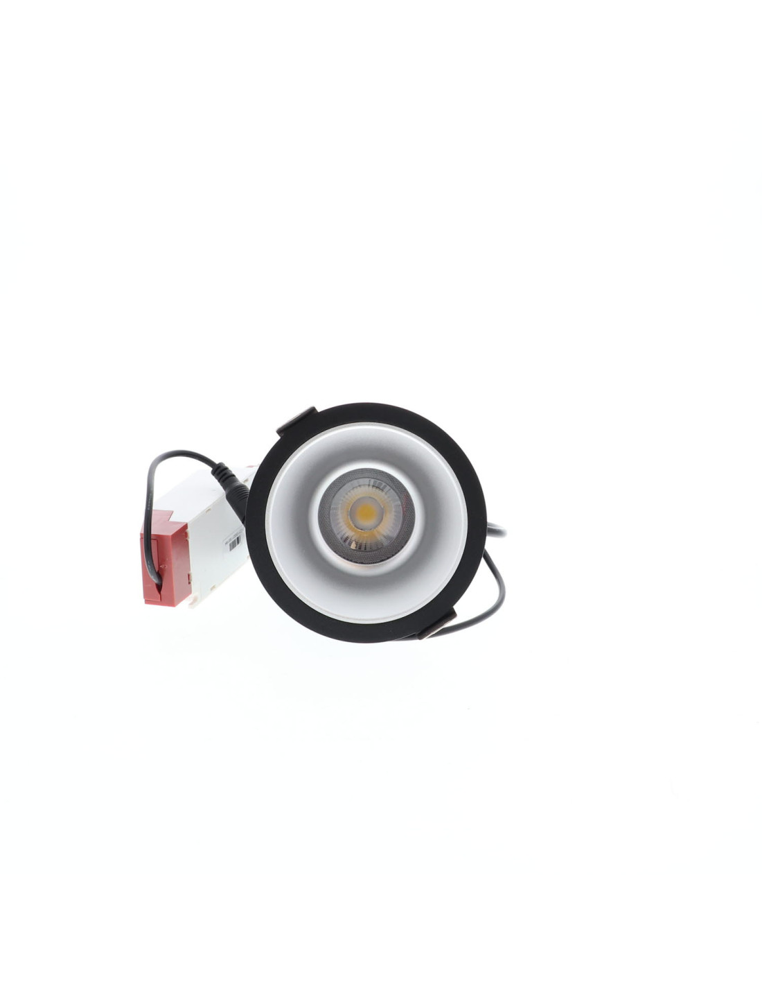 LYON 1 R 15W 1920Lm 4000K 60° IP44 NOIR MAT - ARGENT