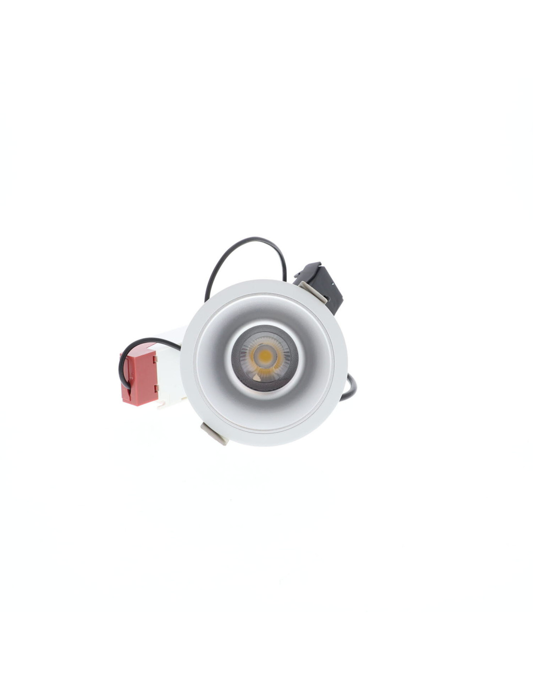LYON 1 R 15W 1920Lm 4000K 60° IP44 BLANC MAT - ARGENT