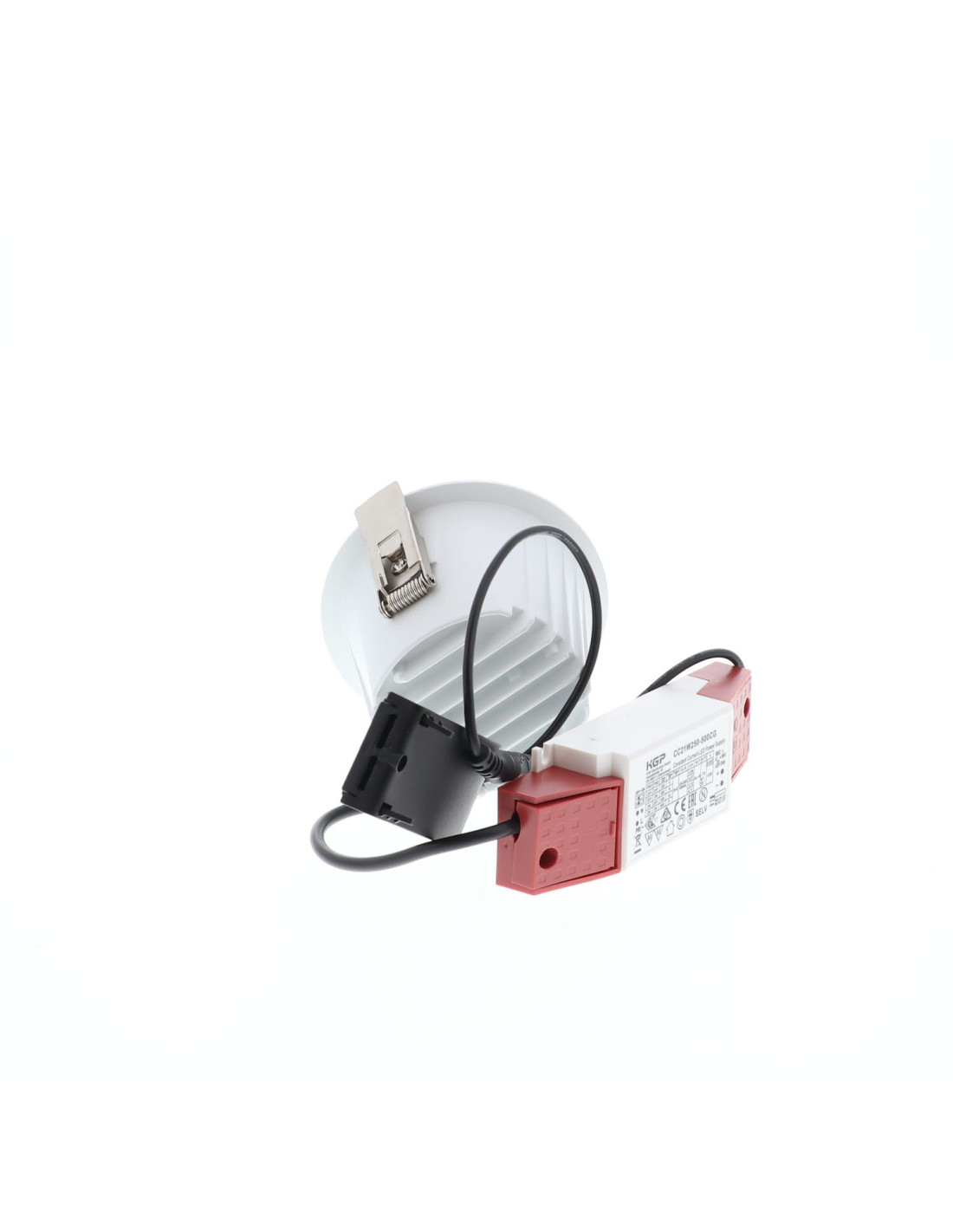 LYON 1 R 15W 1920Lm 4000K 60° IP44 BLANC MAT - ARGENT