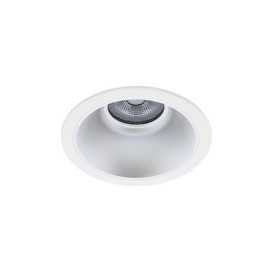 LYON 1 R 15W 1875Lm 4000K 60° IP44 DALI BLANC MAT - ARGENT
