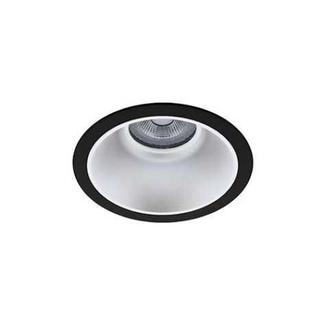 LYON 1 R 15W 1875Lm 3000K 60° IP44 DALI NOIR MAT - ARGENT