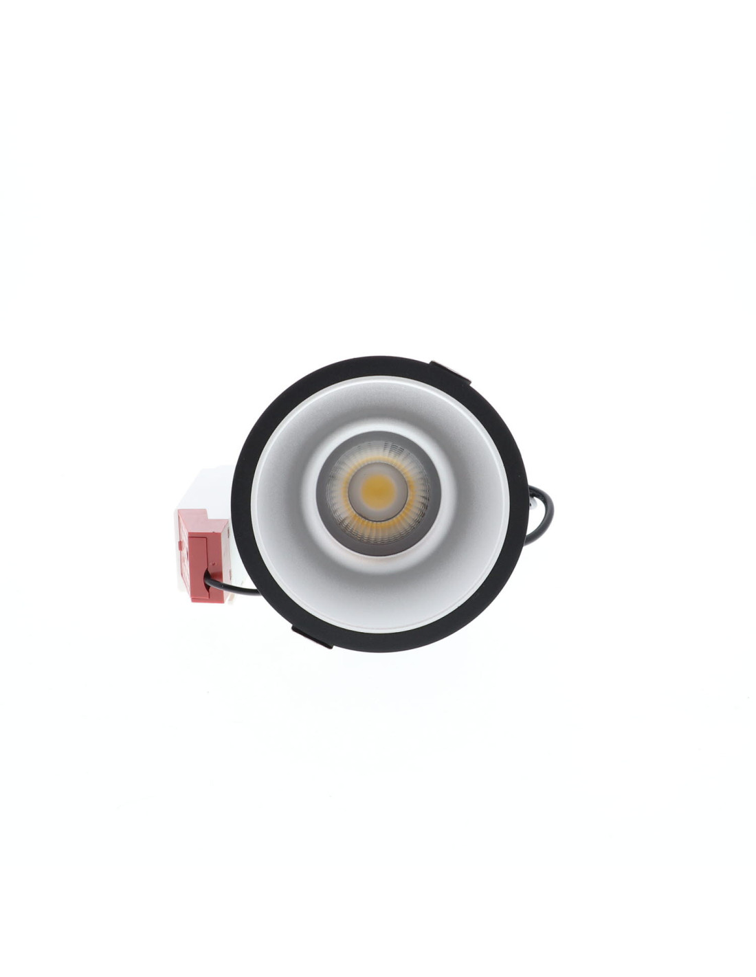 LYON 2 R 25W 3070Lm 4000K 60° IP44 NOIR MAT - ARGENT