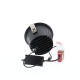 LYON 2 R 25W 3070Lm 4000K 60° IP44 NOIR MAT - ARGENT