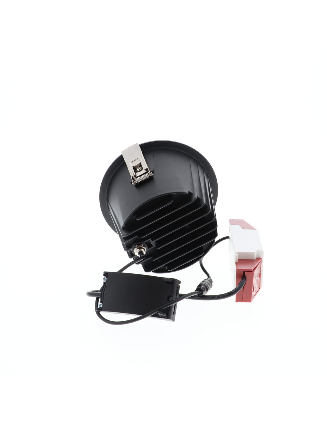 LYON 2 R 25W 3070Lm 4000K 60° IP44 NOIR MAT - ARGENT
