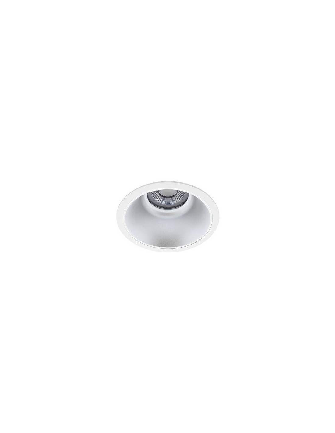 LYON 2 R 25W 3000Lm 3000K 60° IP44 DALI BLANC MAT - ARGENT