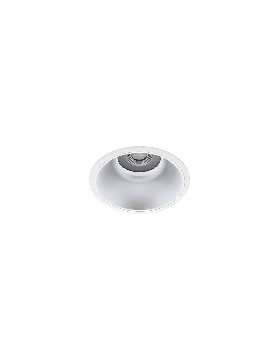 LYON 3 R 30W 4100Lm 4000K 60° IP44 DALI BLANC MAT - ARGENT