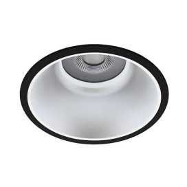 LYON 3 R 30W 4000Lm 3000K 60° IP44 NOIR MAT - ARGENT