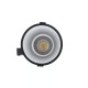 LYON 4 R 40W 5120Lm 4000K 60° IP44 NOIR MAT - ARGENT