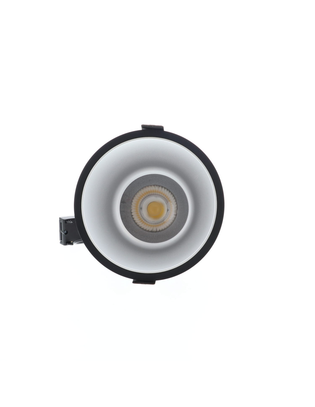 LYON 4 R 40W 5120Lm 4000K 60° IP44 NOIR MAT - ARGENT