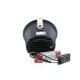 LYON 4 R 40W 5120Lm 4000K 60° IP44 NOIR MAT - ARGENT