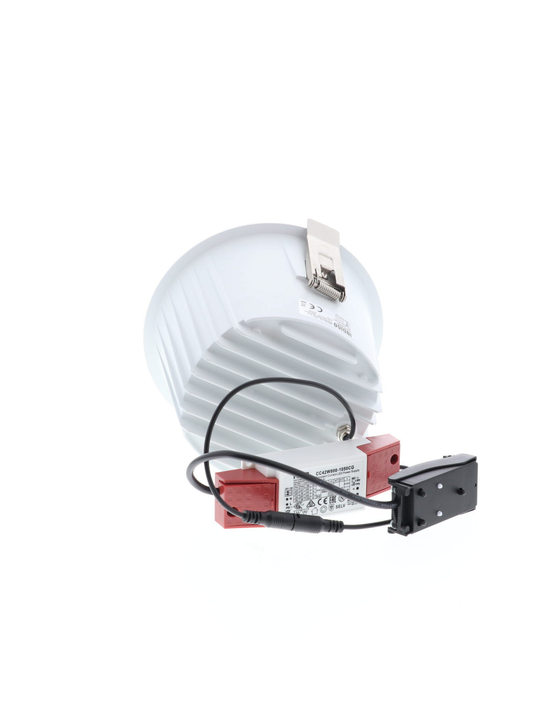 LYON 4 R 40W 5120Lm 4000K 60° IP44 BLANC MAT - ARGENT