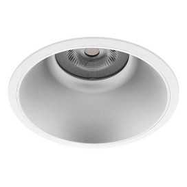 LYON 4 R 40W 5120Lm 4000K 60° IP44 DALI BLANC MAT - ARGENT