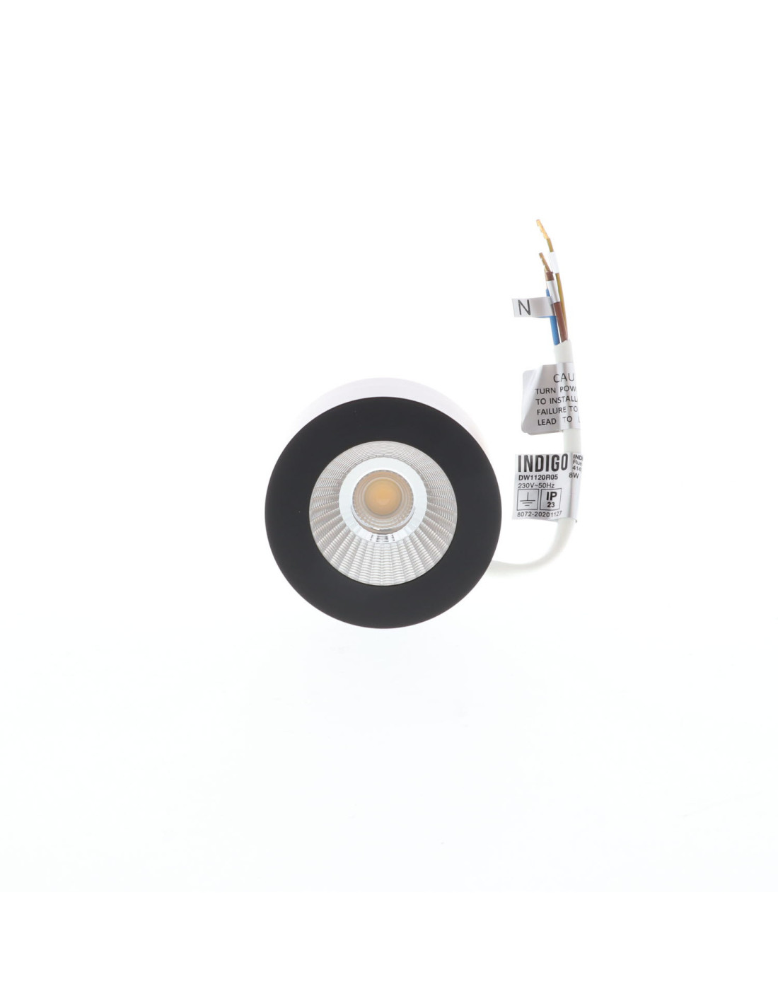 EVA 62 R 7W 455Lm 3000K 38° NOIR MAT
