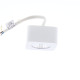 EVA 62 S 7W 455Lm 3000K 38° BLANC MAT