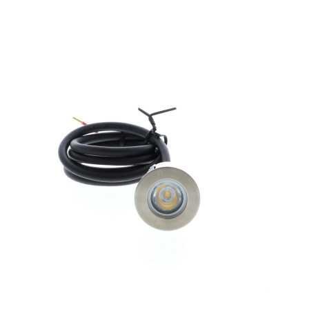 GL019 1-2W ROUGE 38° IP68 INOX 316