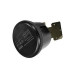 KIT DETECTEUR HYPERFREQUENCE IP65 NOIR