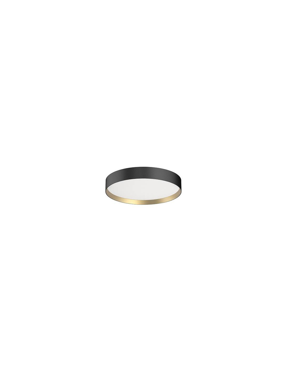 NOVA CSP 1 C 26W 120° NOIR MAT - DORÉ