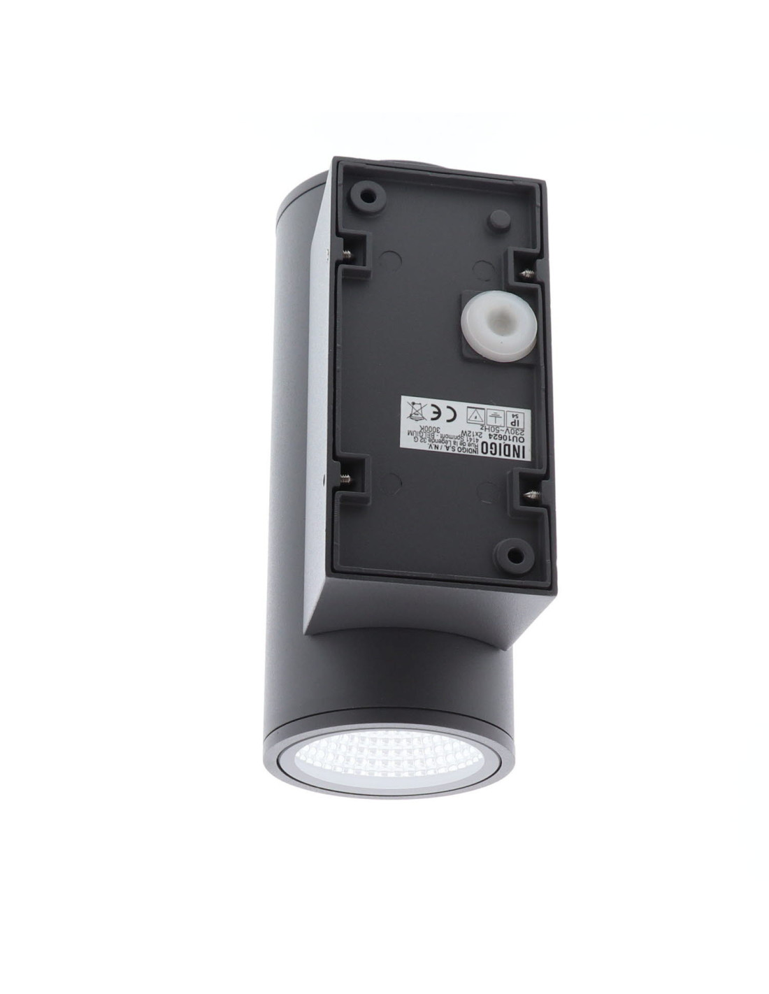 LUXI 290 2x12W 2x850Lm 3000K 65° IP54 ANTHRACITE