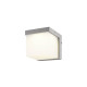 LUXI 139 3,8W 400Lm 3000K 114° IP54 GRIS ARGENT
