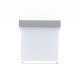 LUXI 139 3,8W 400Lm 3000K 114° IP54 GRIS ARGENT