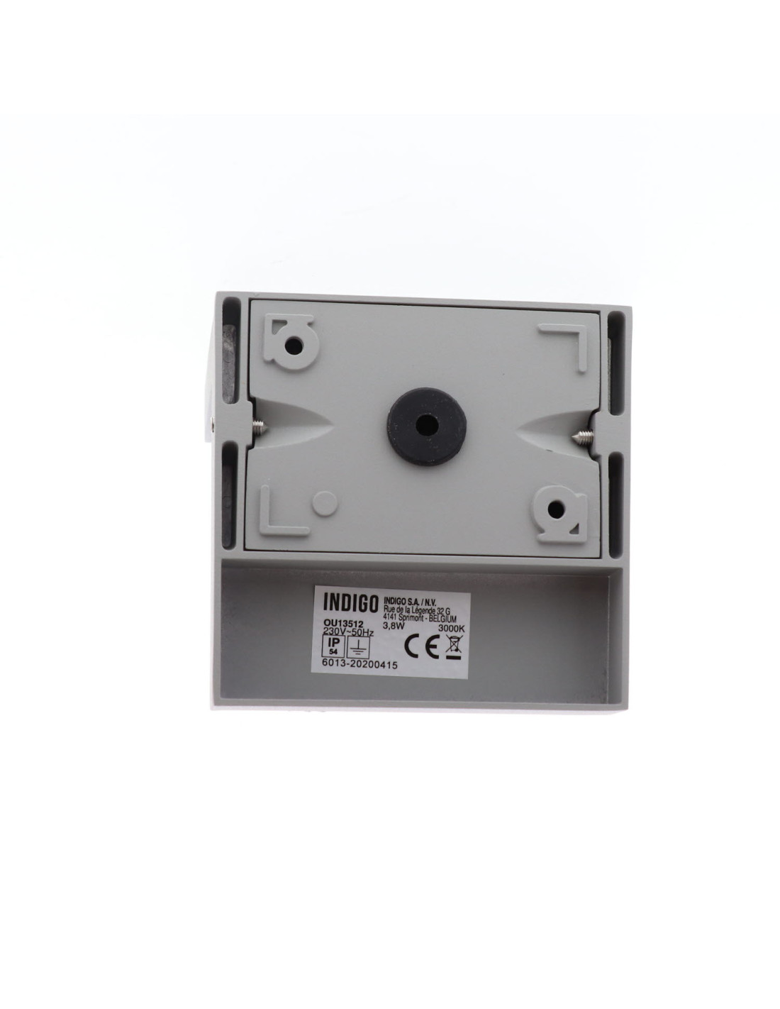 LUXI 139 3,8W 400Lm 3000K 114° IP54 GRIS ARGENT