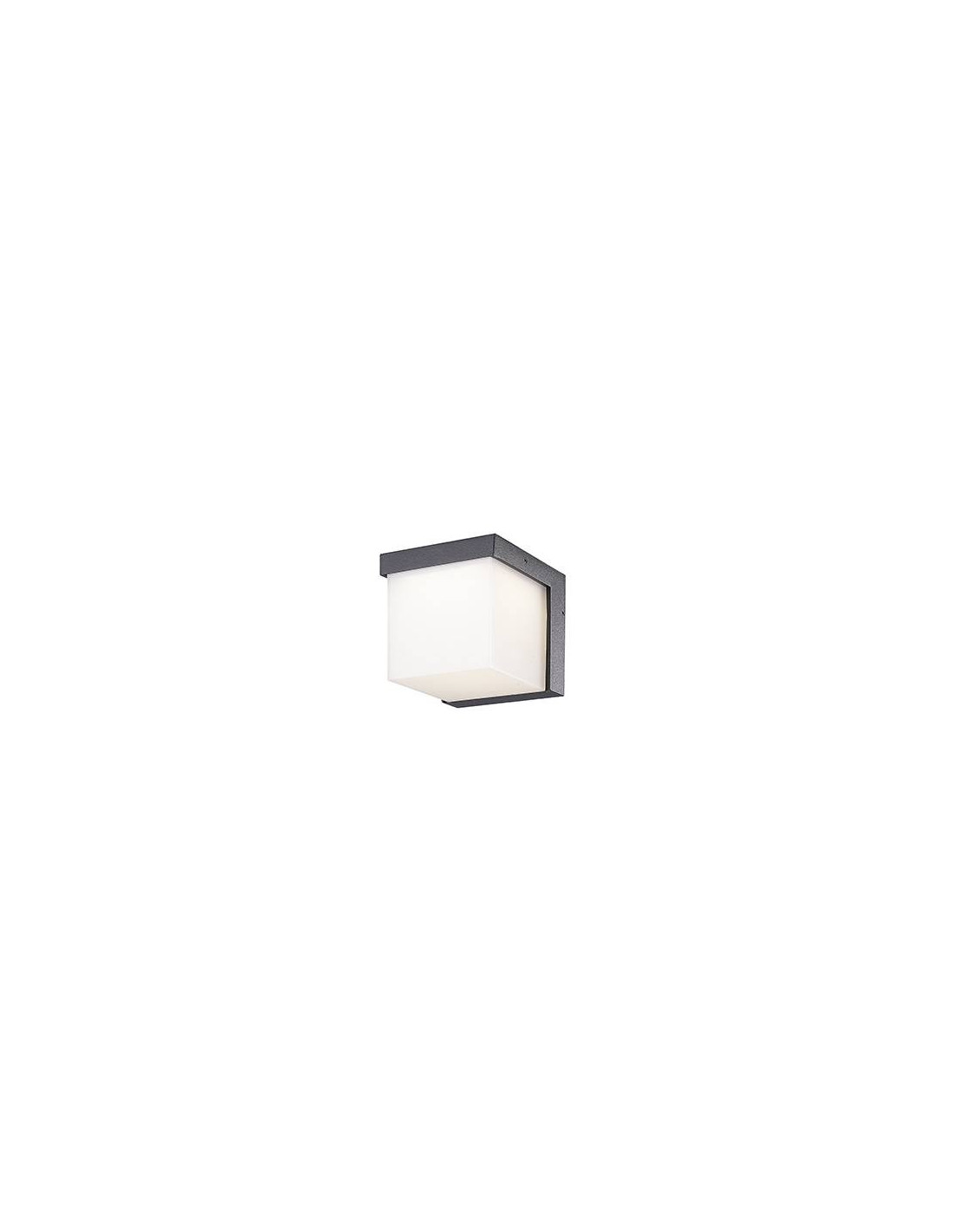 LUXI 139 3,8W 400Lm 3000K 114° IP54 ANTHRACITE