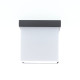 LUXI 139 3,8W 400Lm 3000K 114° IP54 ANTHRACITE