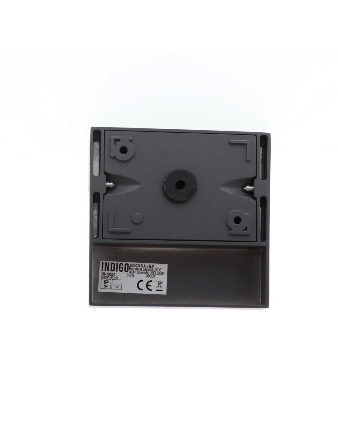 LUXI 139 3,8W 400Lm 3000K 114° IP54 ANTHRACITE