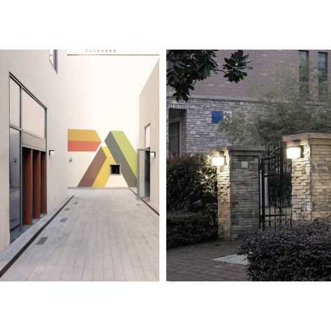 LUXI 139 3,8W 400Lm 3000K 114° IP54 ANTHRACITE