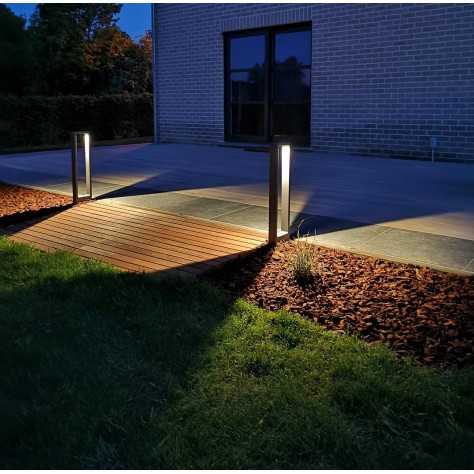 LUXI 54 7W 750Lm 3000K 90° IP54 ANTHRACITE