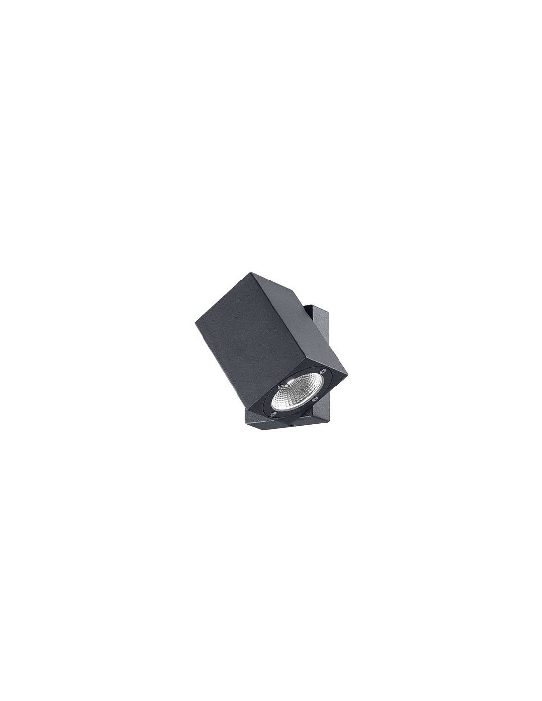 LUXI 100 S 7W 660Lm 3000K 94° IP54 ANTHRACITE