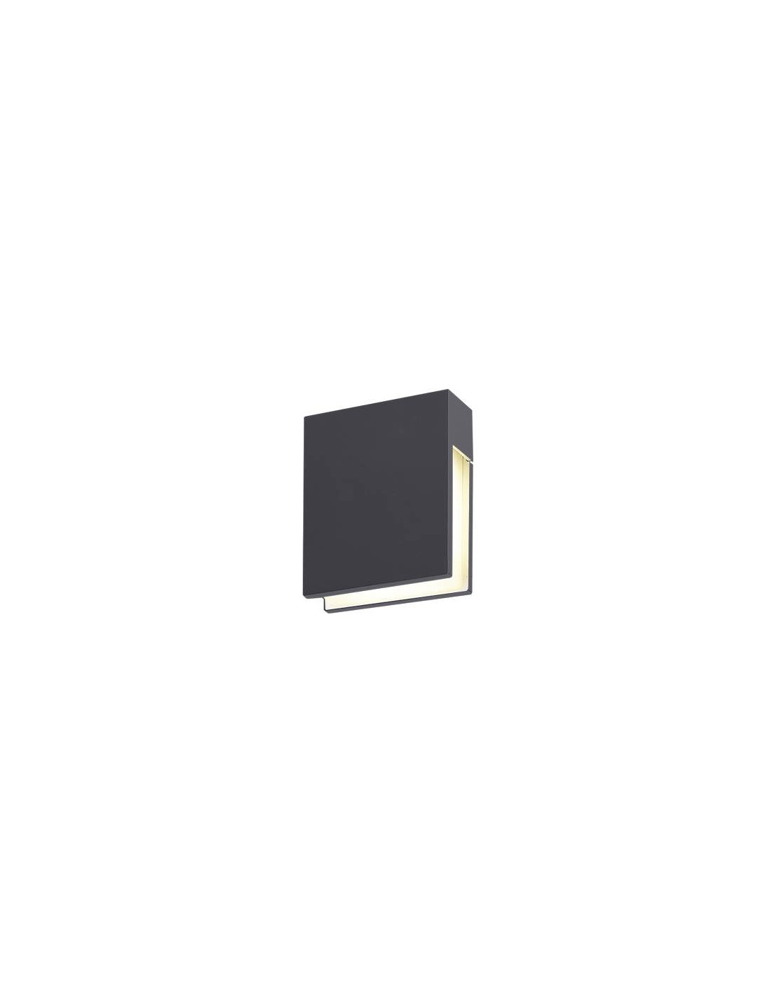 LUXI 120 S 3W 320Lm 3000K 170° IP54 ANTHRACITE