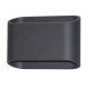 DANI 2x5W 2x500Lm 3000K IP65 ANTHRACITE