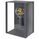 KADRO E27 MAX8W ECO/LED IP44 ANTHRACITE